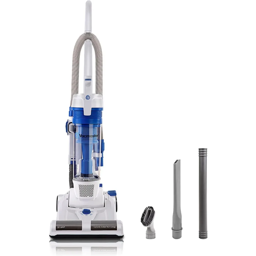 

Upright Vacuum Cleaner Power Suction Bagless Vacuum Cleaner Portable Floor Cleaner with 20ft Cord & 13” Cleaning Path