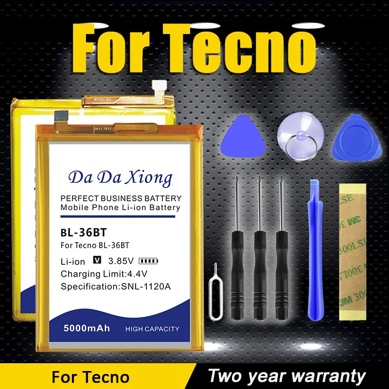 BL-36BT BL-39LT BL-29BT BL-34CT Аккумулятор для Tecno Camon Spark GO X 4 11 11S 12 CX CA7 CC7 CF7 C11 CA8 KC1 KC2 11 Air Pro + Инструмент