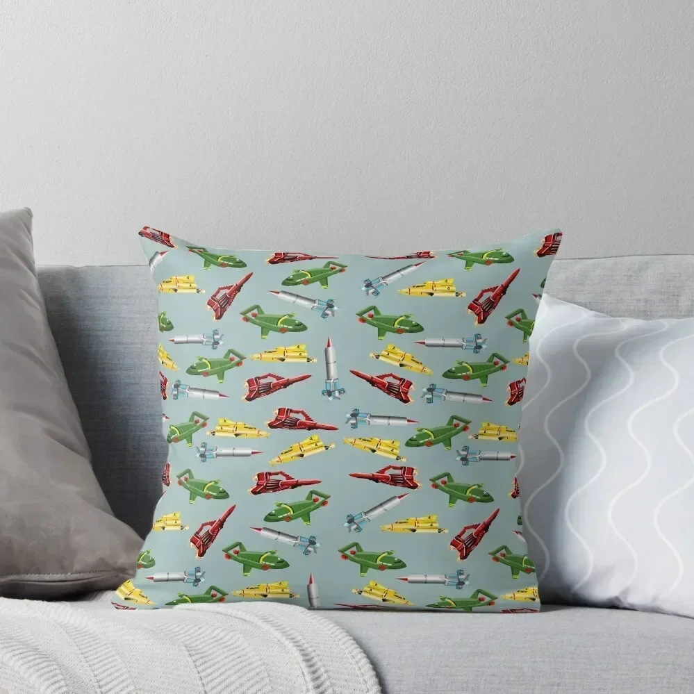 

Thunderbirds Pattern Throw Pillow anime girl Sofa Cushions Covers pillow