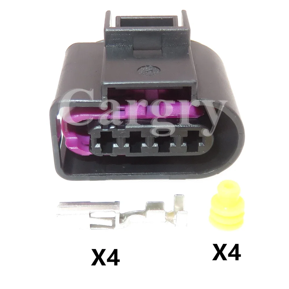 1 Set 4P 4D0 971 994 Car Replacement Connector Parts 4D0971994 AC Assembly Auto Adapter Automotive High Voltage Coil Socket