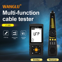 WANGLU Network Cable Tester RJ45 RJ11 Cable Tracker Cable Detector Continuity Tester Network Tools Network Line Finder LT-200