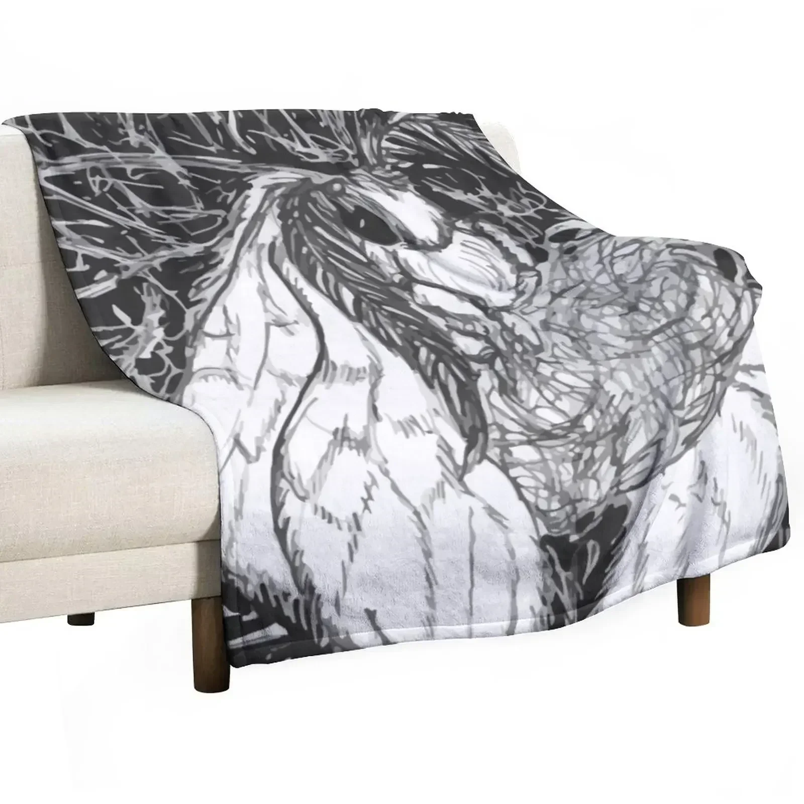 Silk Moth, the Dream Weaver Throw Blanket Lightweight Warm Blanket for Travel Camping
