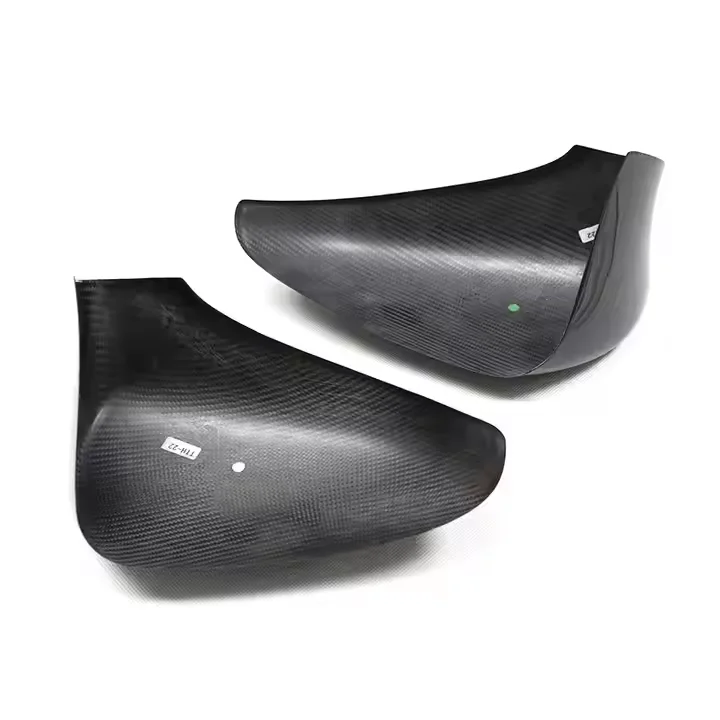 2013-2019 Rear View Mirror Cover Suitable for IS Original Car Adhesive Type Dry Carbon Fiber Rearview Mirror Housing