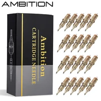 Ambition Premium RL/RM/RS 20 piezas cartucho de tatuaje delineador redondo Shader curvado Magnum aguja de tatuaje 1RL 3RL 5RL 7RL 9RL 7rm 9rm 13rm