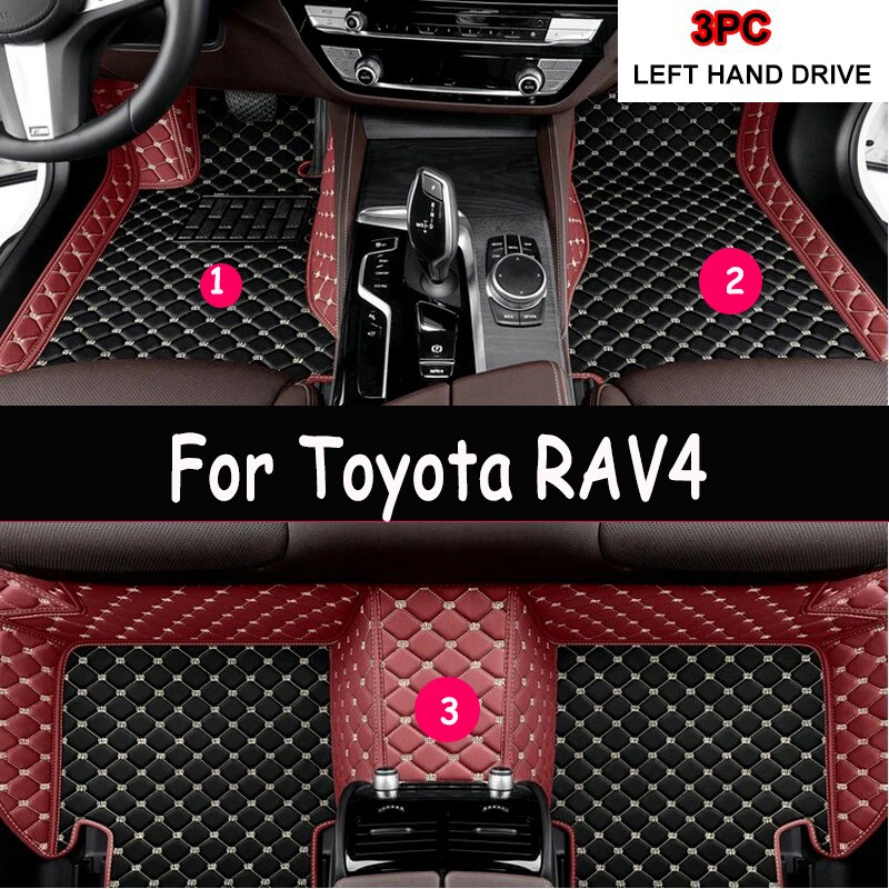 

Car Floor Mats For Toyota RAV4 RAV 4 Suzuki Across XA50 2019 2020 2021 2022 2023 Carpet Luxury Leather Mat Car Accessories Rugs