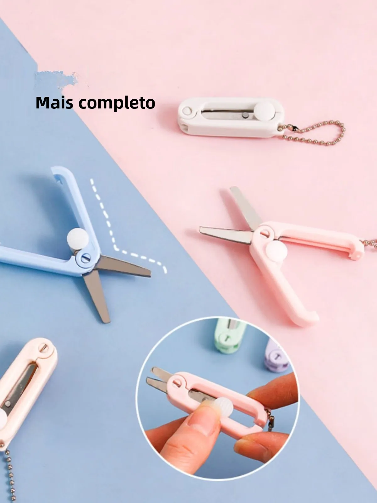 cortador-de-fio-retratil-em-formato-de-raquete-de-badminton-tesoura-compacta-para-fas-de-esportes-e-fitness