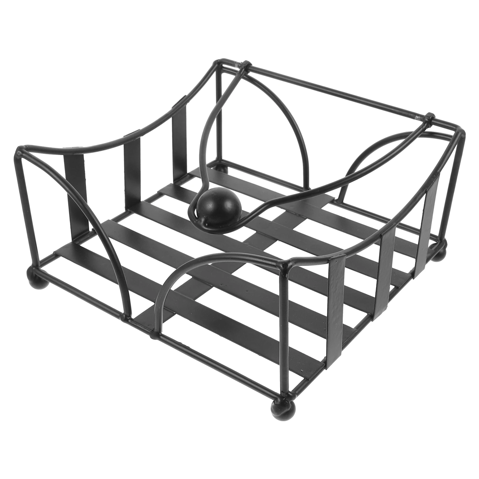

Iron Napkin Holder for Kitchen Restaurant Table Large Size Simple Color Practical Storage Solution Paper Towel Dispenser