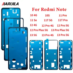 Bilashmart Rear Door Housing Back Cover Adhesive Sticker Tape Waterproof Xiaomi Redmi Note 10 4G 10S 11 Se 11T 5G Pro 12 13 Pro Plus 5G