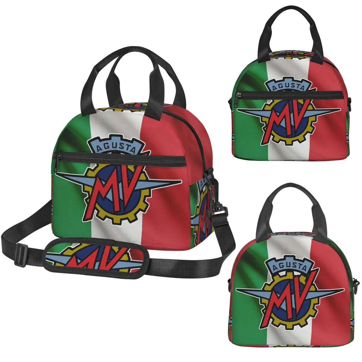 Motorcycle Doormat MV Agusta Insulated Lunch Bag for Kids School Cooler Thermal Box Tote Portable Lunch Boxes