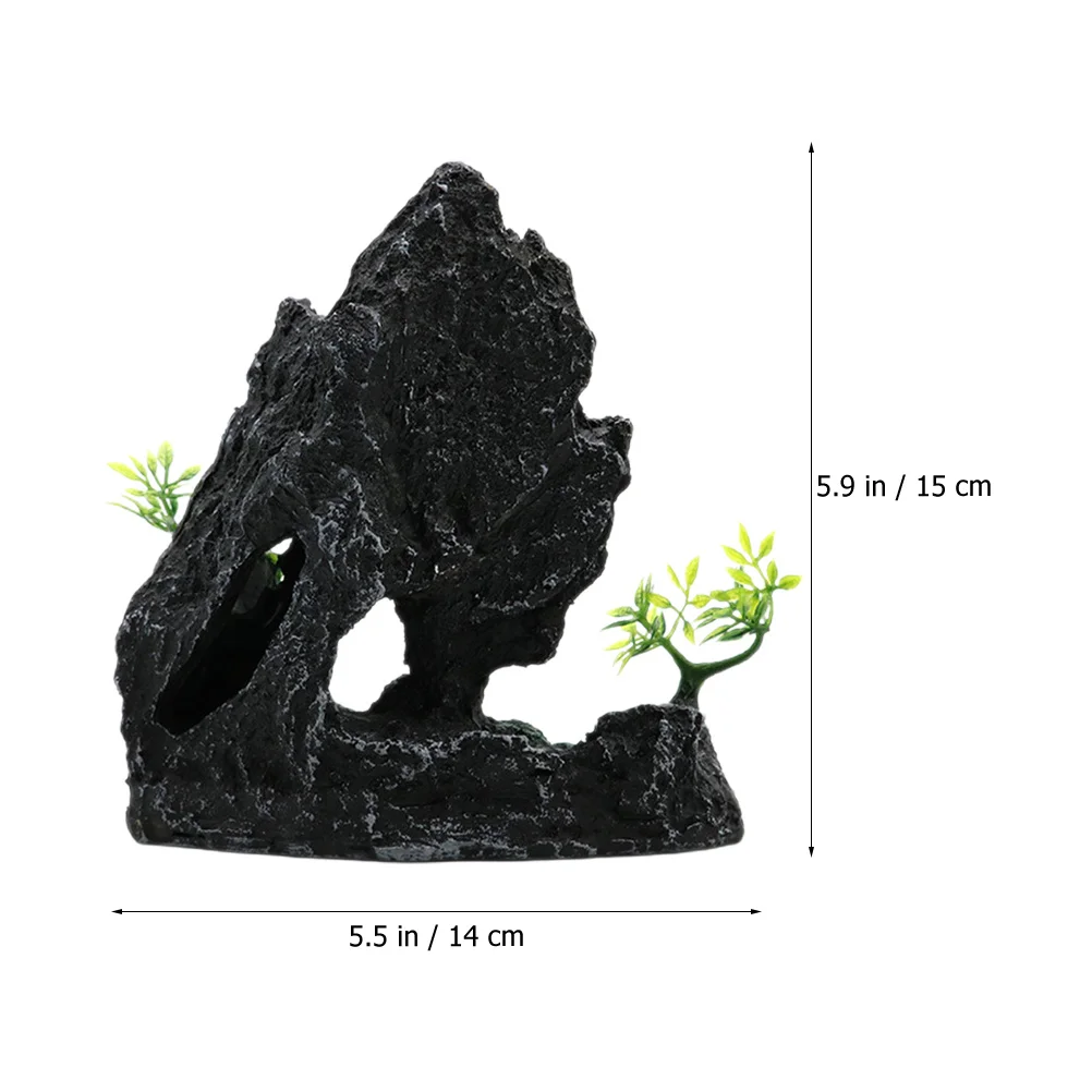 

Rocks Aquatic Decoration Decorations for Fish Tank Breeding Cave Ornaments Caves