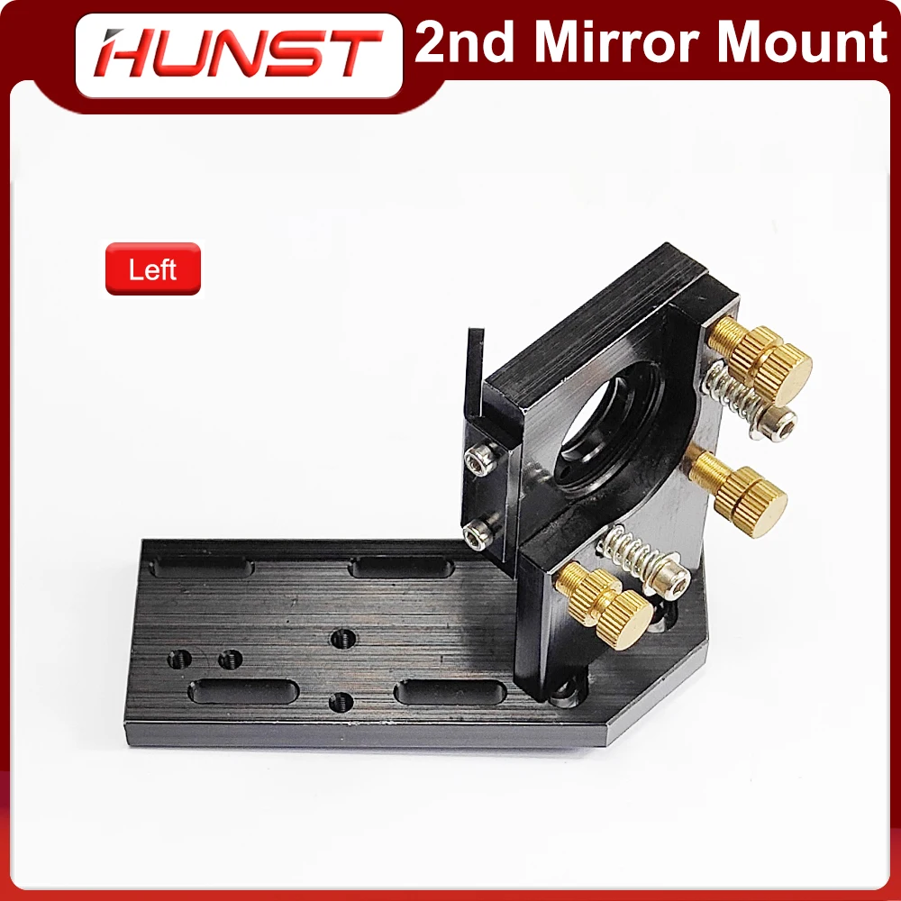 Hunst CO2 Gold Second Laser Mount Mirror 25mm Mirror Mount Integrative Mount For Lase Engraving Machine