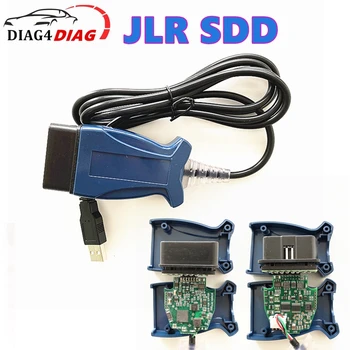 Kod okuyucu kablo JLR SDD V164 Jaguar Land Rover için çoklu dil OBD2 tarayıcı otomatik teşhis aracı