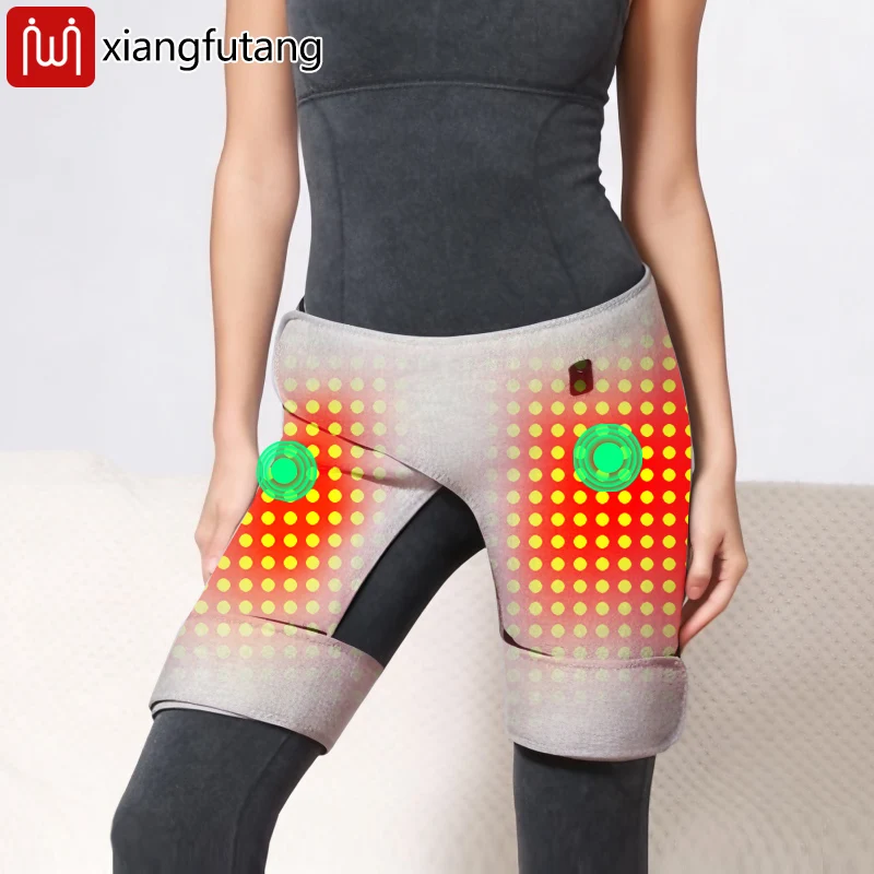 Red Light Heating Hip Protector with Hip Massager  Relieves Hip Pain   Promotes Blood Circulation  Muscle Relaxation