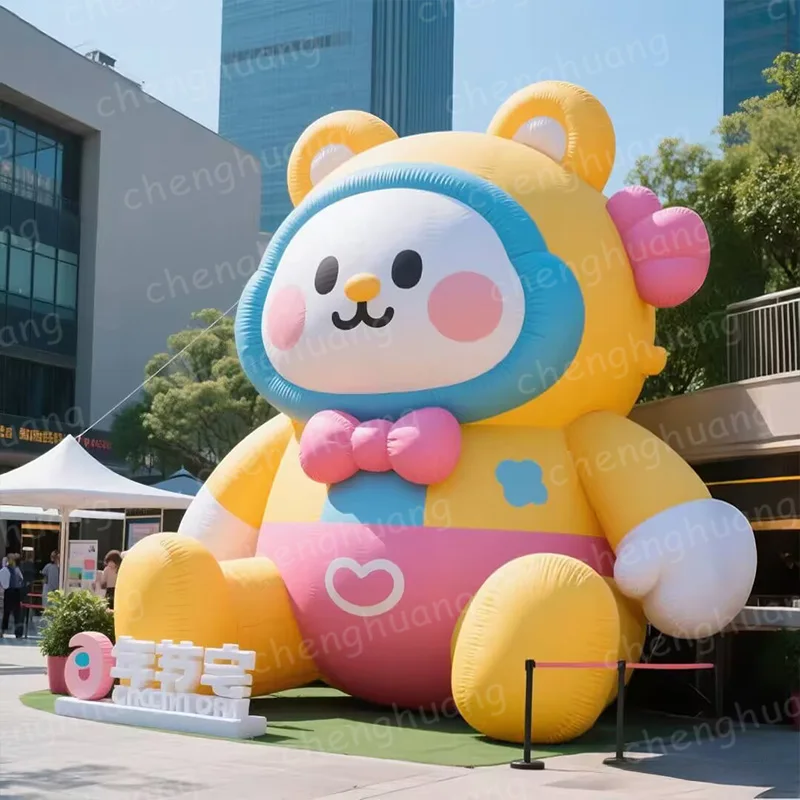 Inflatable doll air model with blower, outdoor large-scale event decoration and promotional prop
