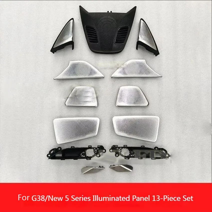 LED Speaker Cover for BMW G30 G38, Car Midrange Tweeter, HiFi Music Stereo Horn, Ambient Light, Decorative Refit, BMW 5 Series