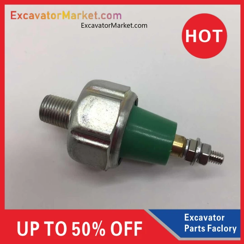 

Excavator Parts Isuzu Engine 4BG1/4JG1 For Hitachi 60 70 Oil Pressure Sensor Sensing Plug Excavator Accessories