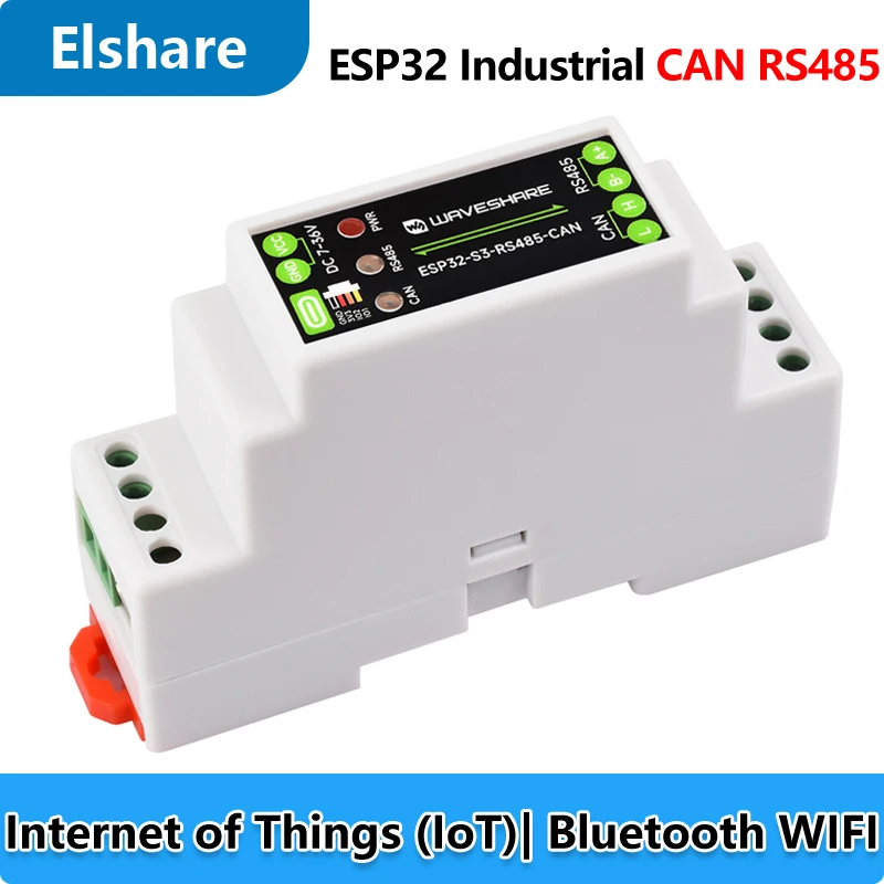 

ESP32-S3 Industrial-Grade IOT RS485 CAN Communicator WiFi Bluetooth RS485 CAN