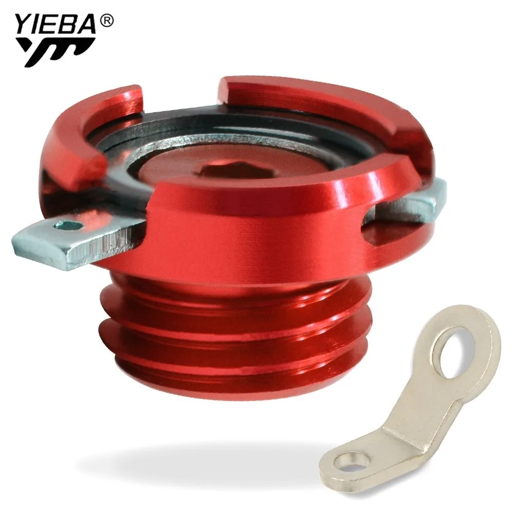 M20*2.5 Motorcycle Accessories Engine Oil Filler Cover Screw Plug Cap Universal For Yamaha Kawasaki Honda Ducati hypermotard 950