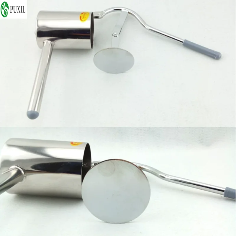 Stainless Steel Manual Noodle Press Machine Chinese Sour Soup Noodle Maker 4mm Mold Hole Traditional Corn Noodle Making Machine