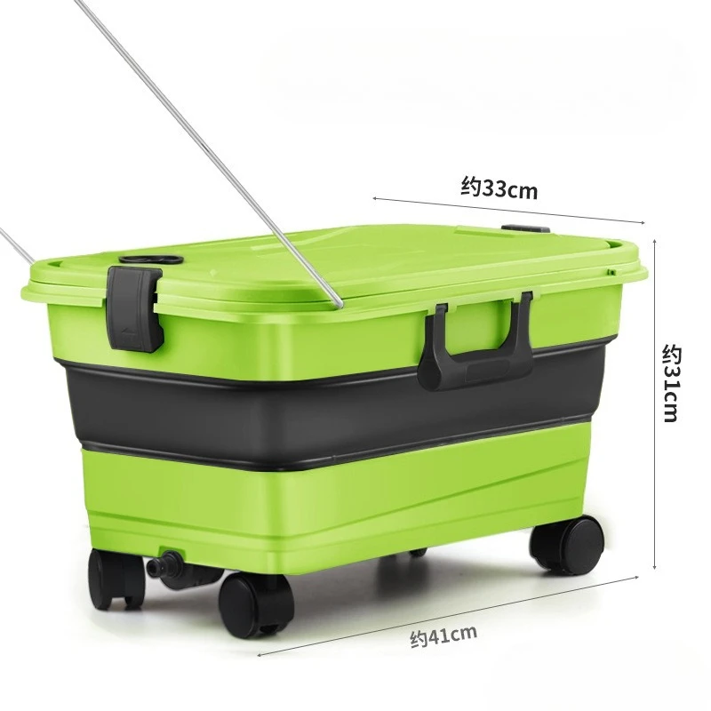 Collapsible Bucket Foldable Bucket Camping Household Items Portable Move Fold Car Washing Convenient Storage Outdoors