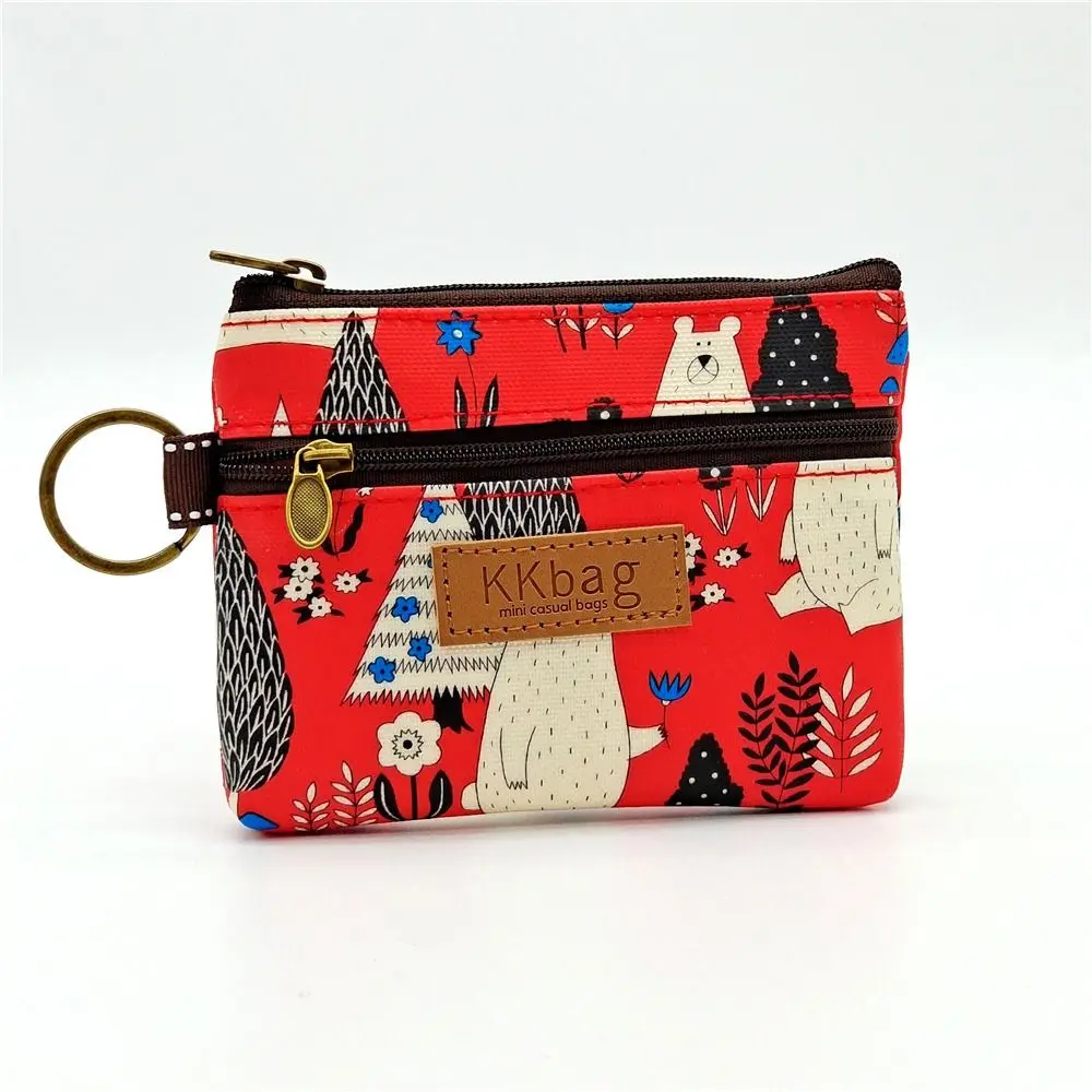 

New Key Card Holder Storage Bag Cartoon Small Money Bag Lightweight Coin Purse Boy