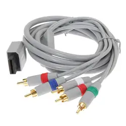 1080P Component Cable HDTV Audio Video AV 5RCA Cable Support 1080i HDTV For Nintendo Wii Chromatic Aberration Line Game Cable