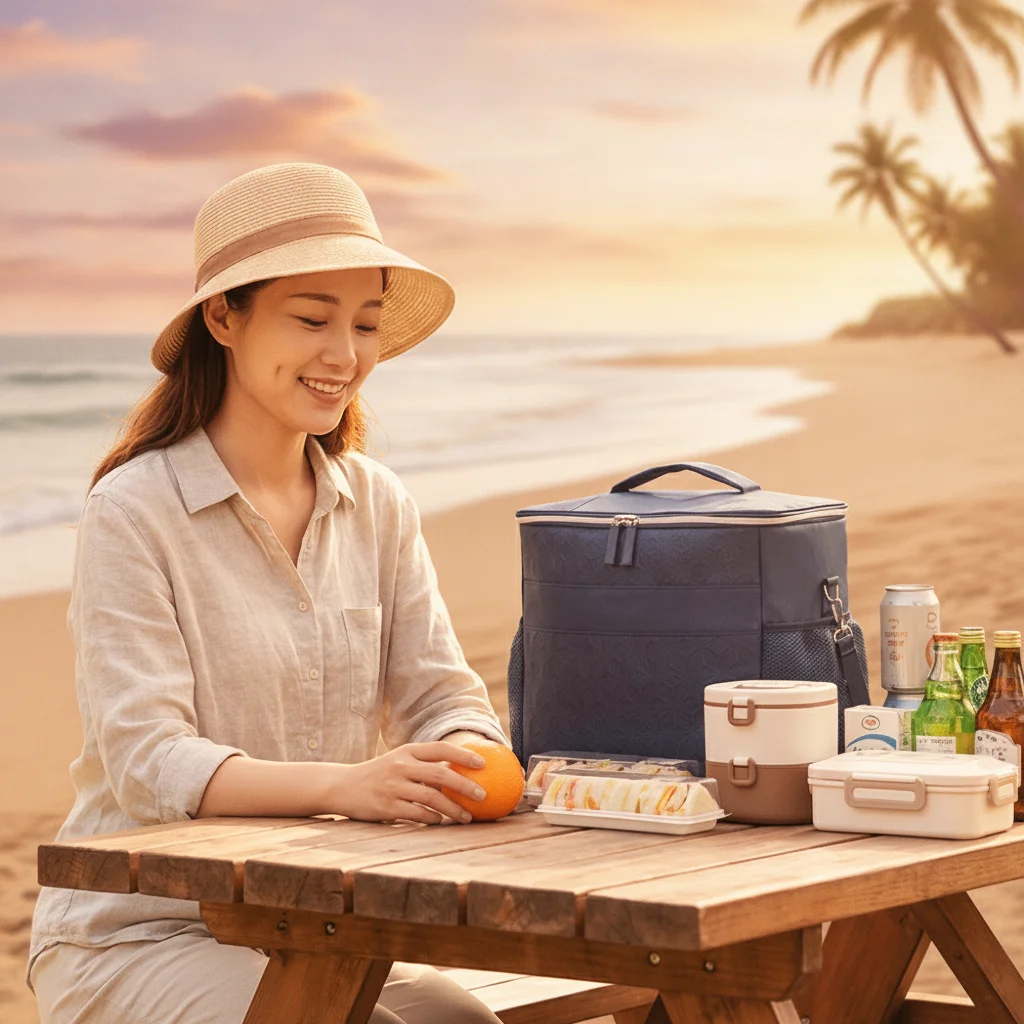 

Large Capacity Insulated Lunch Bag Multifunctional Thickened Aluminum Picnic Food Storage Bag Waterproof Leak Proof