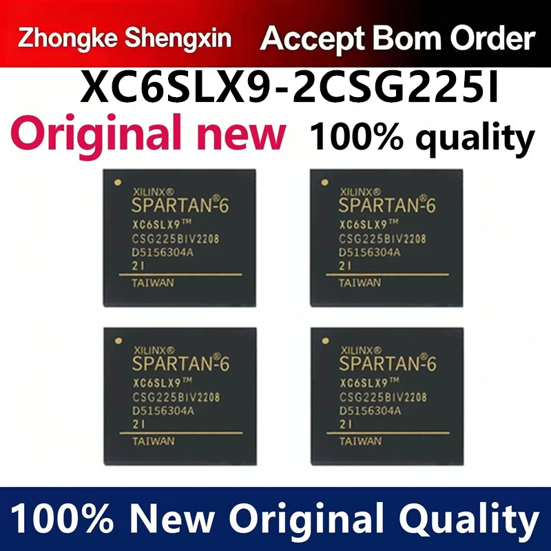 （5pcs-10pcs）Brand new original XC6SLX9-2CSG225I embedded FPGA 225 industrial electronic components