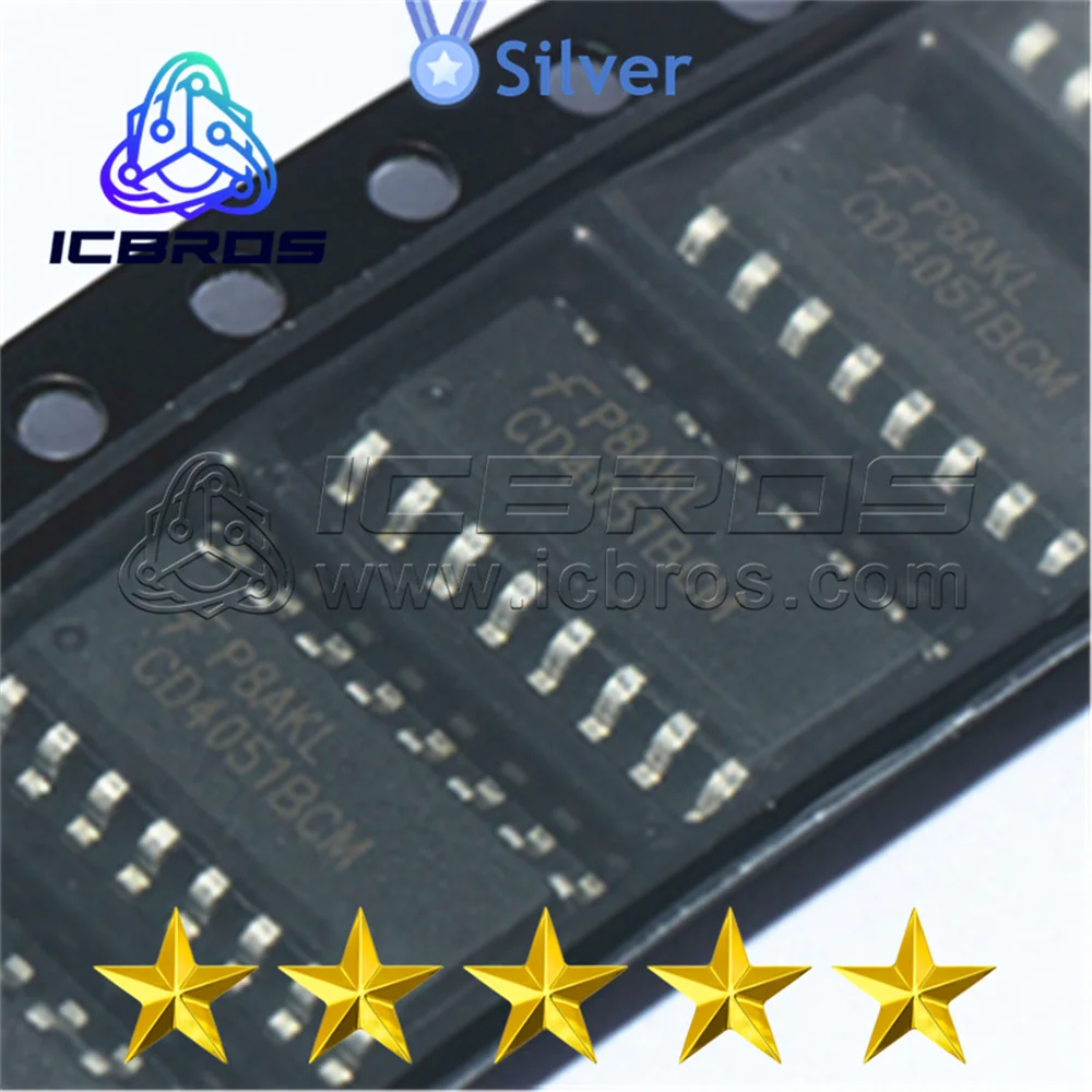 CD4051BCM SOP16 CD4051BM Electronic Components CD4051BM96 New Original CD4051BNSR CD4052BCM CD4052BM CD4053BCM