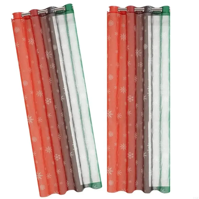 Bông tuyết thoáng mát rèm cửa lọc đầy màu sắc ánh sáng màu vải polyester hiện đại Y4QC