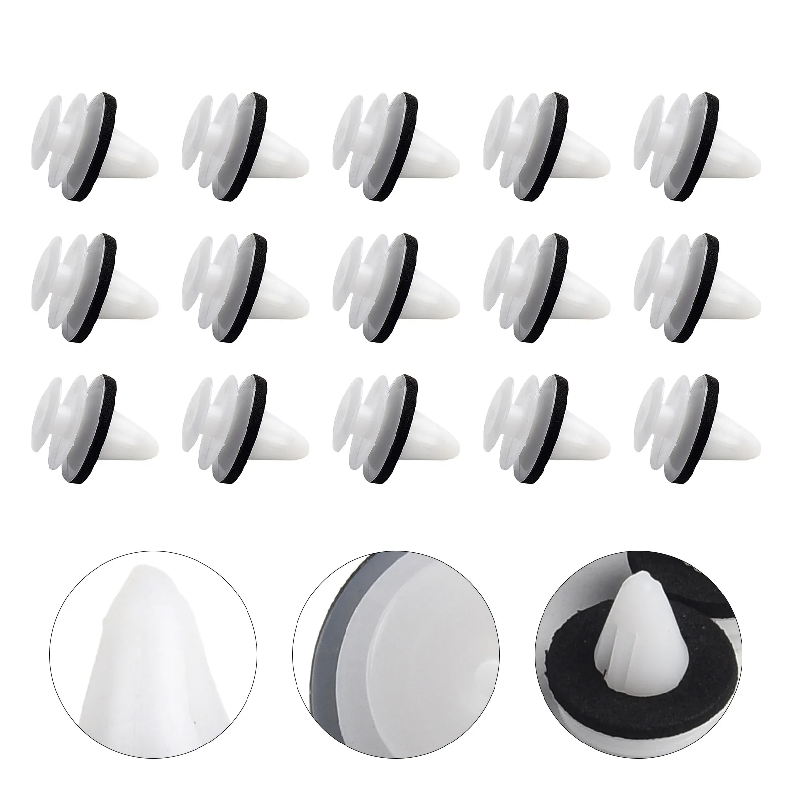 15Pcs Car Trim Panel Clips Moulding Fixing Fastener For Nissan For Infiniti 80999-VE000 20668 21414 99-8342 Car Accessories