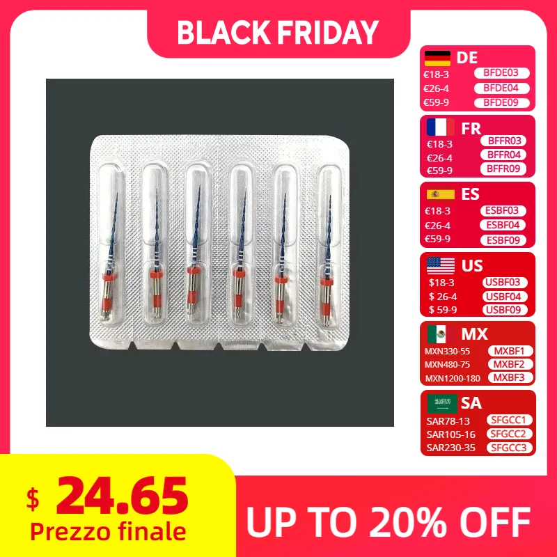 

Стоматологические сабельные синие файлы R25 R40 R50 Рецискорация Эндо NITI Файл Тепло Стоматологические только одна файла Стоматологический эндодонтический инструмент