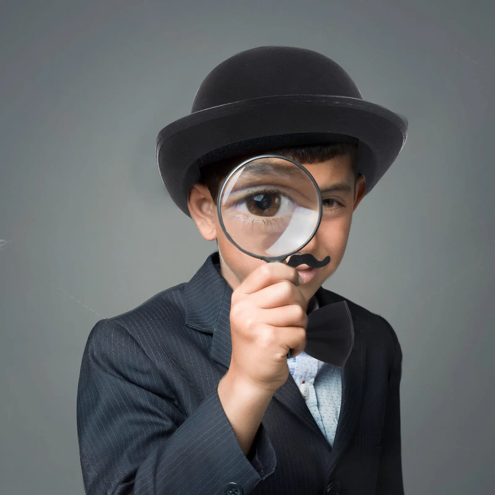 

Detective Suit Party Costume Dress up Supplies Kit Halloween Prop Props Outfits