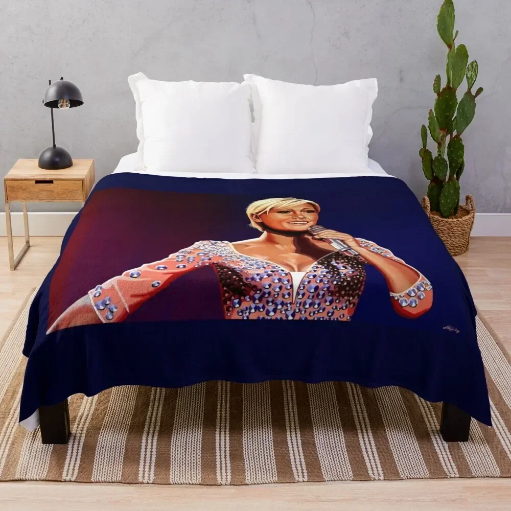 Helene Fischer Painting Throw Blanket Sofa Quilt Luxury Throw Blankets