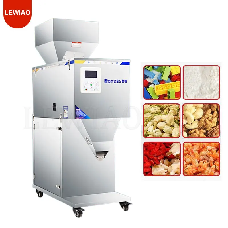 Multifunktions-Verpackungsmaschinen 20–5000 g Pulverpartikel-Wiege-Abfüllmaschine