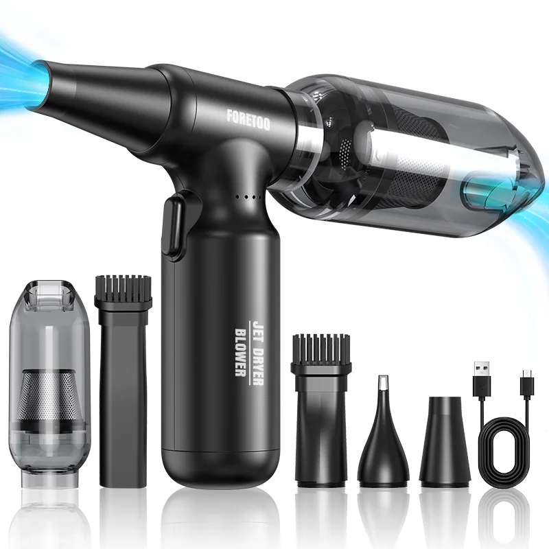 

Powerful Air Blower 3 Speed Adjustable Handheld Electric Turbo Jet Fan Industrial Dust blower Brushless Motor Violent Blowers