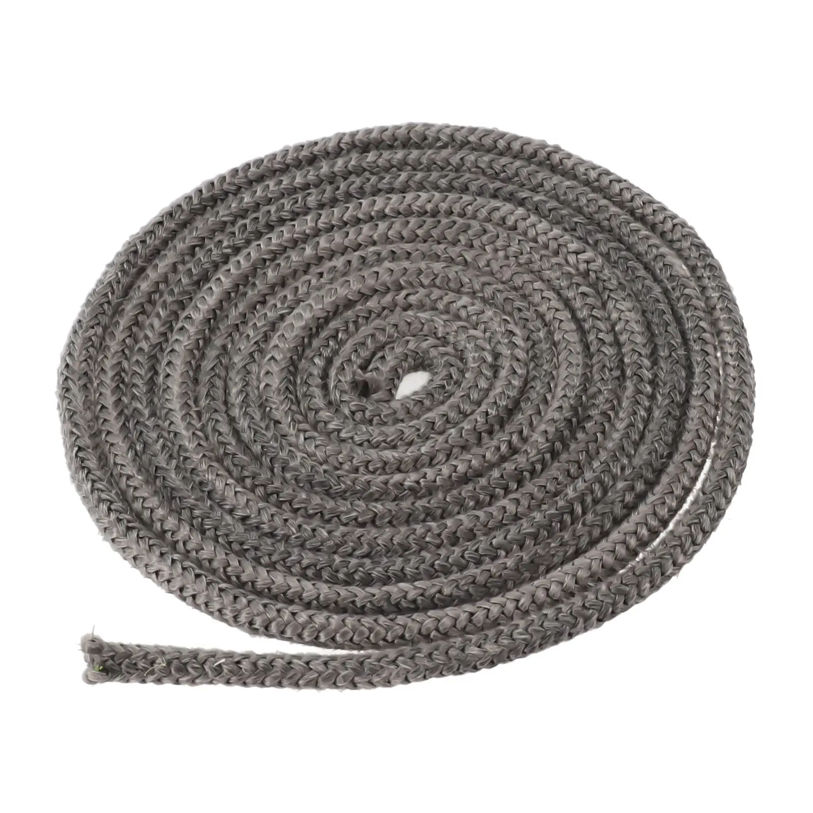 1pc  StoveRope Fiberglass Fireplace Door Cord High Temperature Woodburner Black Gasket Cord Width 2m Length Sealing Rope