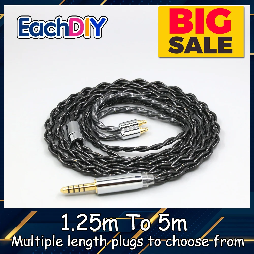 

99% Pure Silver Palladium Graphene Floating Gold Cable For Sennheiser IE100 IE400 IE500 Pro LN008332