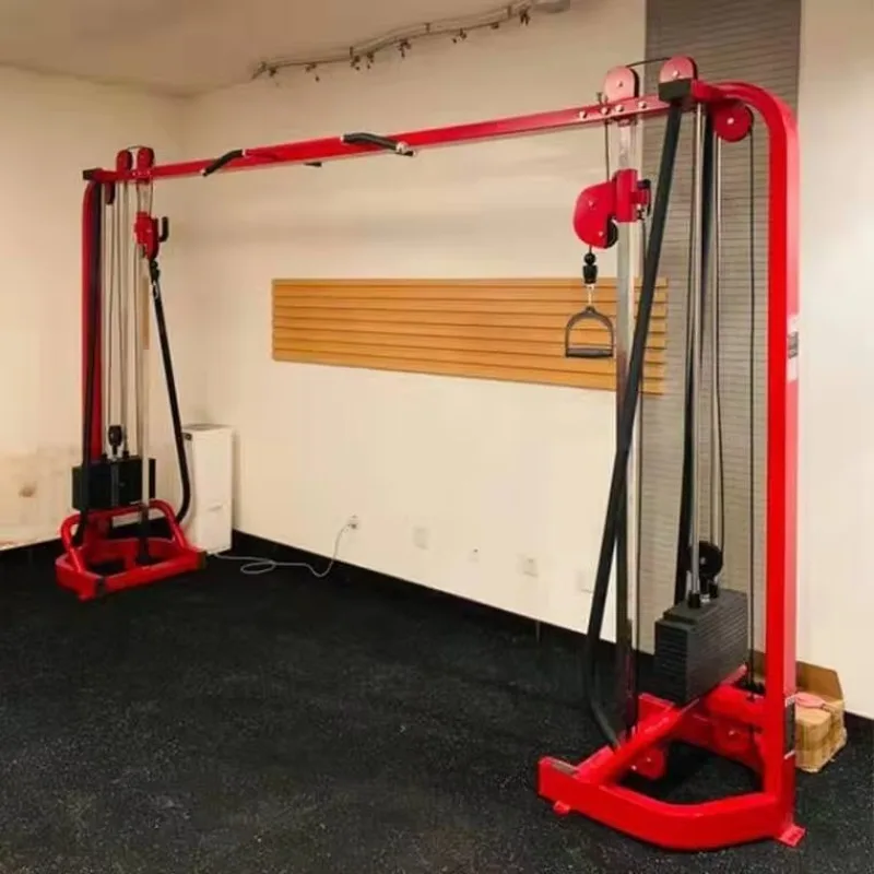 2025 New Multi Functional Trainer Adjustable Cable Crossover Commercial Fitness Gym Equipment