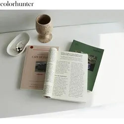 Retro English Book Net Red Decoration Simulation Book Can Turn Pages Club Hotel Model Room Decor Photography Photo Props Book