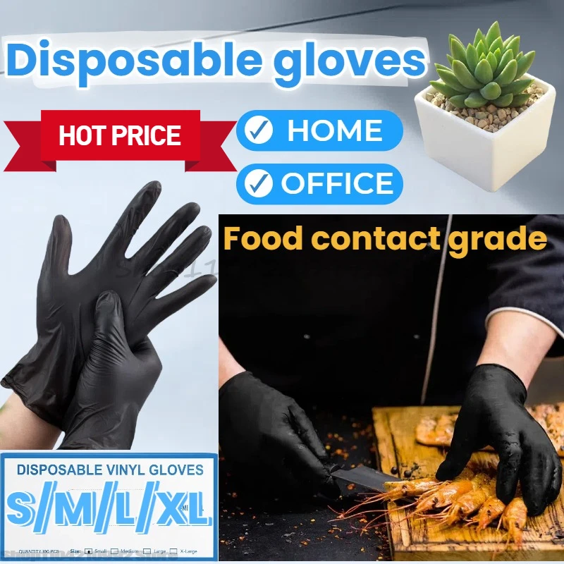 

Disposable Gloves Nitrile Gloves Food Grade Cooking Gloves Food Safe Food Grade Safety Glove Tattoo Special GloveNitrille Gloves