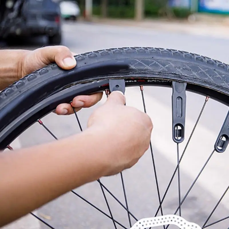 Apri pneumatici per riparazione ciclismo Strumento spudger per pneumatici Strumento per cambio pneumatici per biciclette Leve a