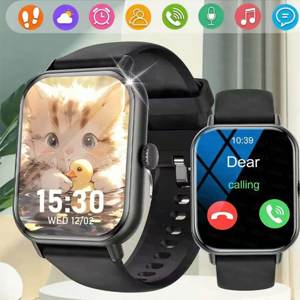 

Outside Smartwacth Men Fitness Full Screen Bluetooth Call Health Tracking Making Ideal Gift Diy Faces Multifunction Wacth Women