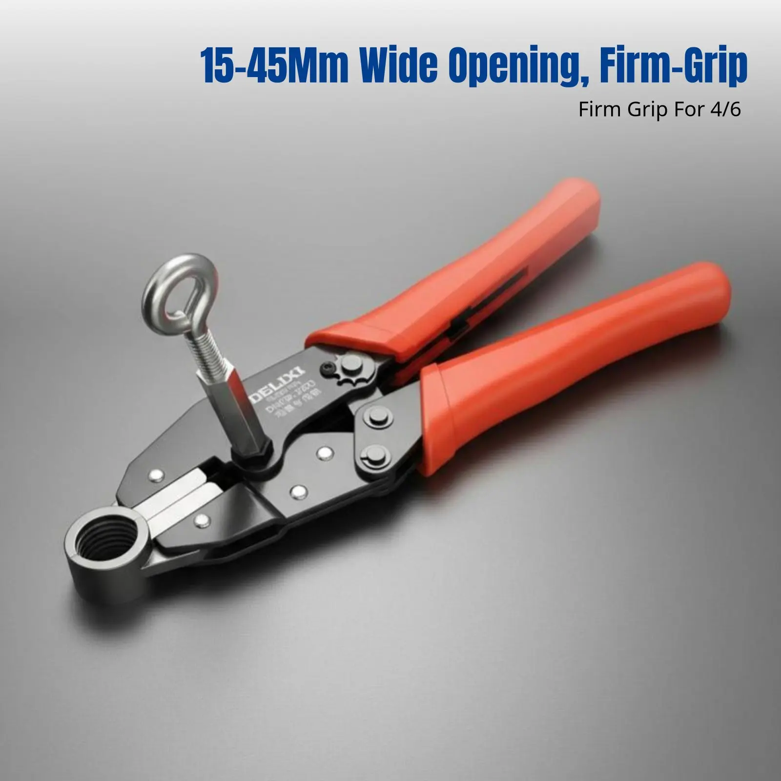 

Underfloor Manifold Wrench, Ratchet Connector Pliers, Large Opening, Quick Change & Installation