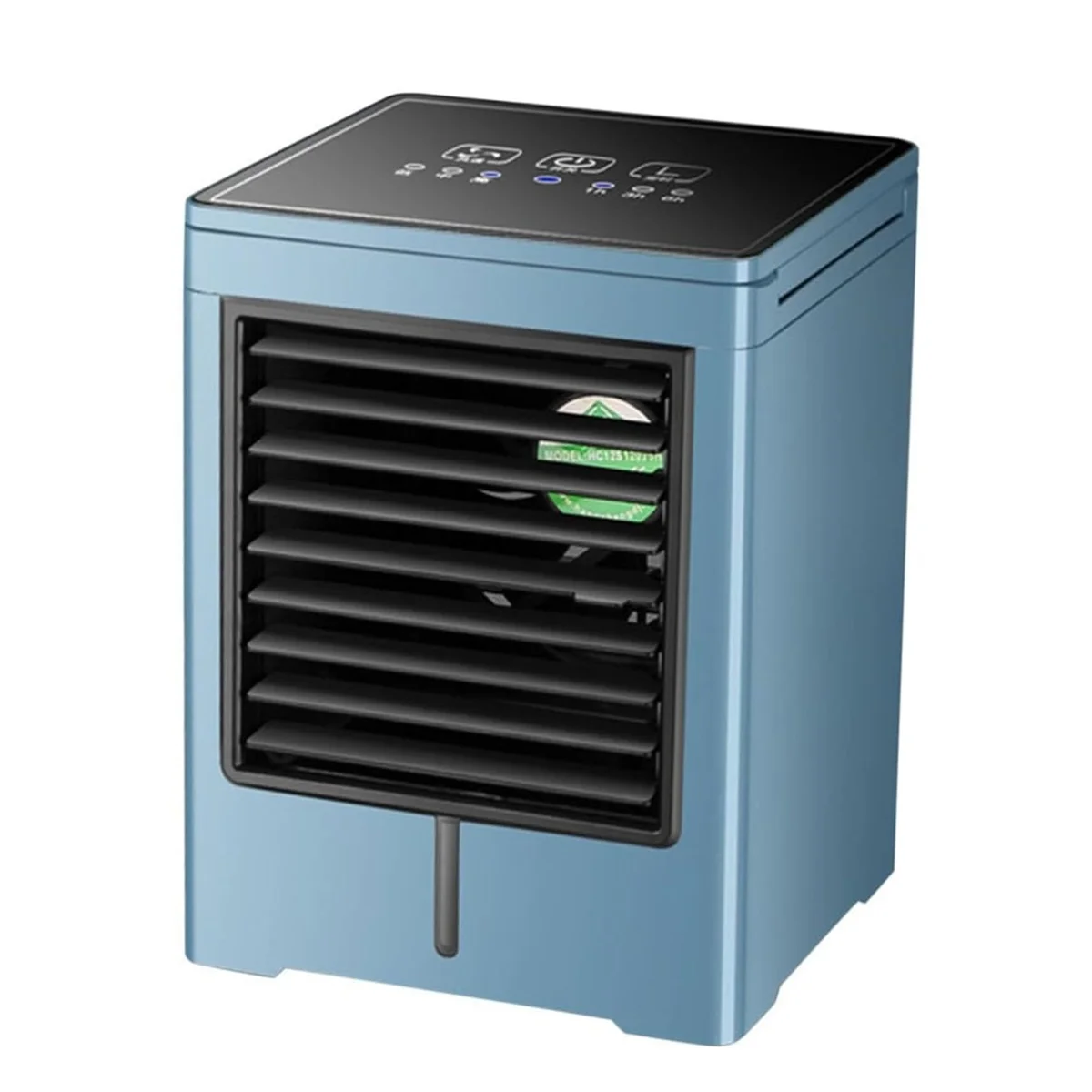 , USB Personal Air Conditioner with Speed, Evaporative Air Cooler with LED Touch Screen