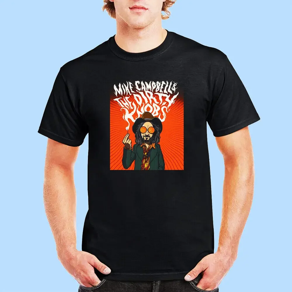 Mike Campbell & The Dirty Knobs Black Unisex T-Shirt S-5XL