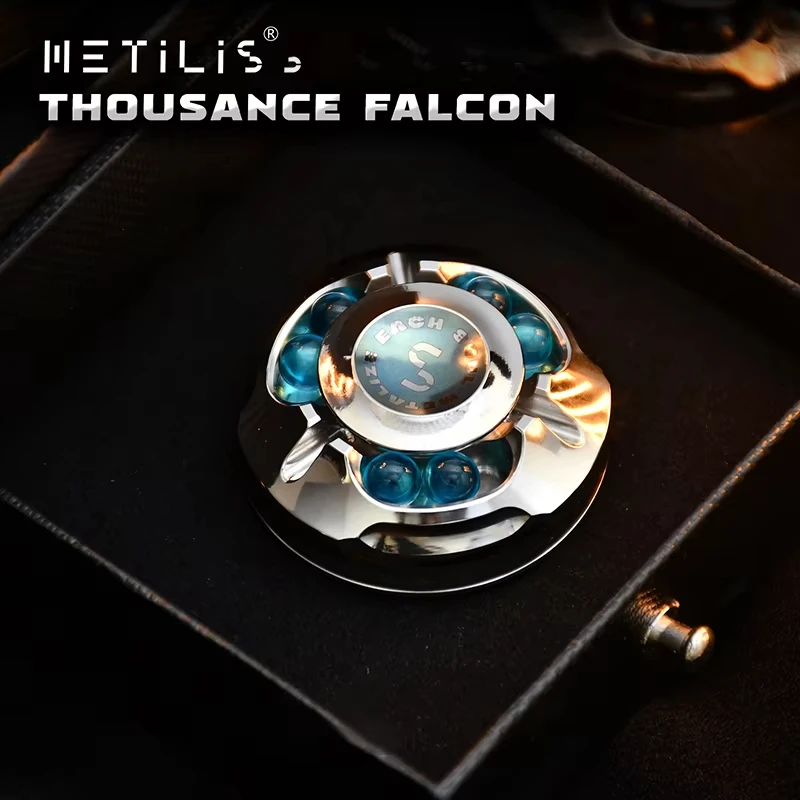 メティリス サウザルアイス ファルコン ユースエディション ライト フィジェットスピナー EDC メタル フィジェットトイ メタル フィジェットスピナー