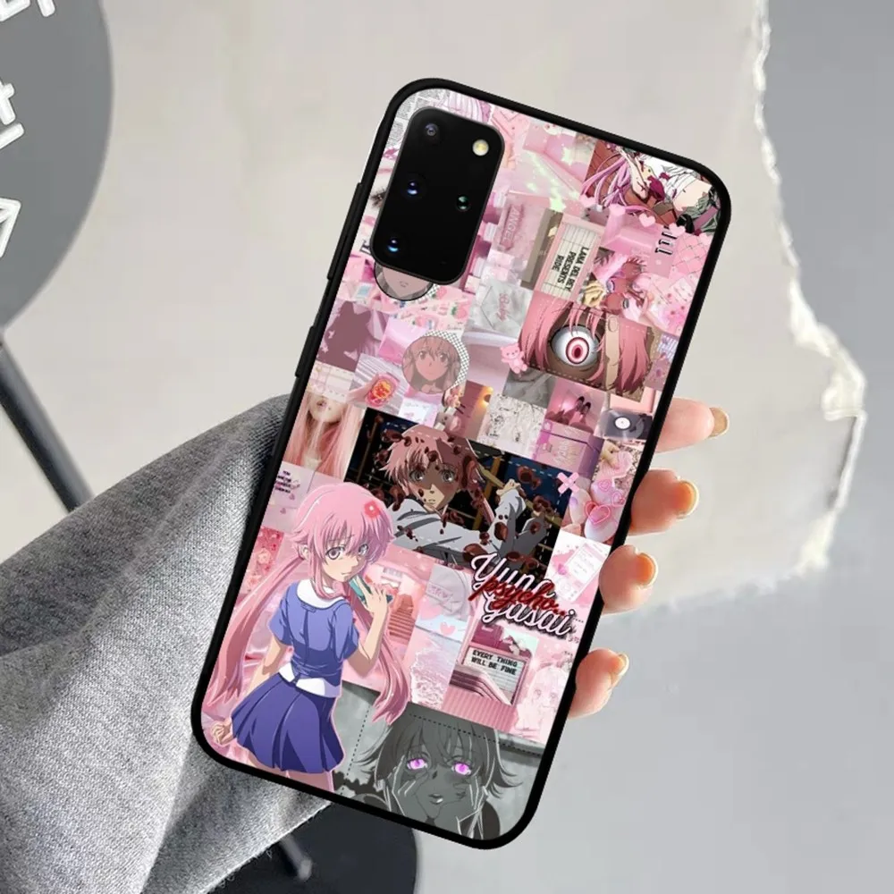 Anime Mirai Nikki Future Diary Phone Case For Samsung S 9 10 20 21 22 23 30 23plus lite Ultra FE S10lite Fundas