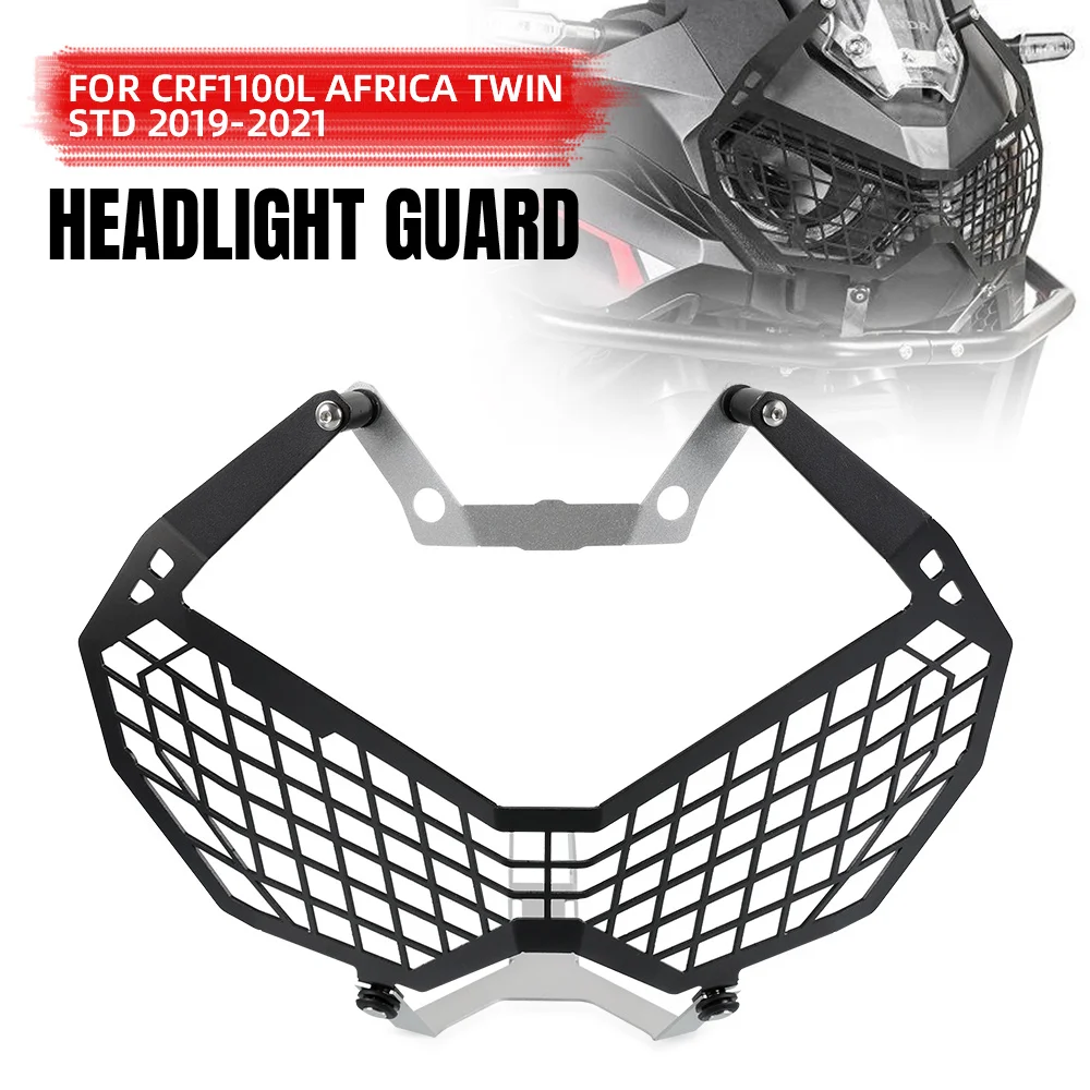 

Accessories FOR HONDA CRF1100L AFRICA TWIN STD 2019-2021 Headlight Protector Cover Grill Motorcycle Stainless Steel CRF 1100L