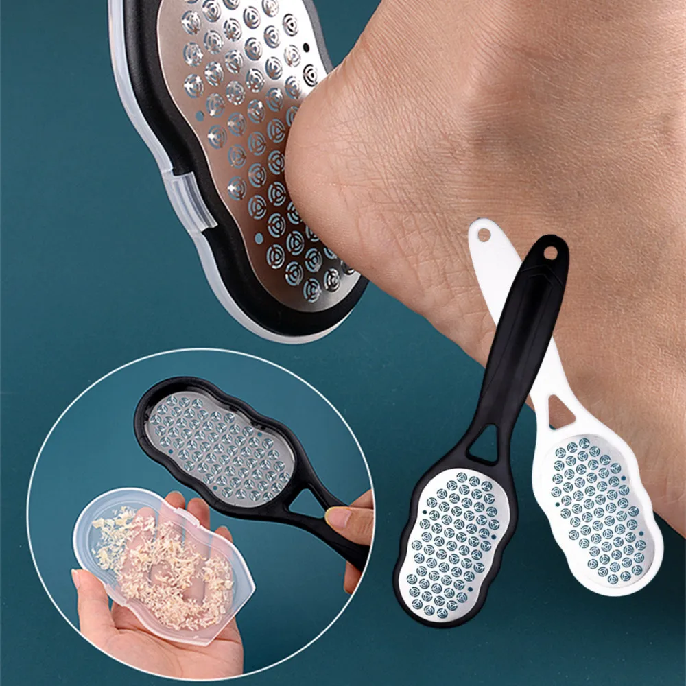 Professional Stainless Steel Callus Remover Foot File Scraper Pedicure Tools Dead Skin Remove for Heels Feet Skin Care Tool